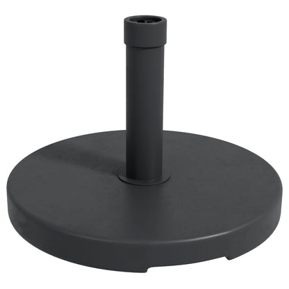 15kg Heavy Duty Concrete Parasol Base with Round Umbrella Stand