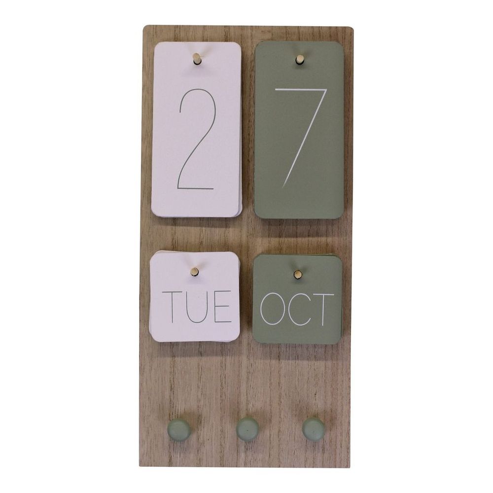 Eucalyptus Range Wall Hanging Calendar, Elegant and Practical