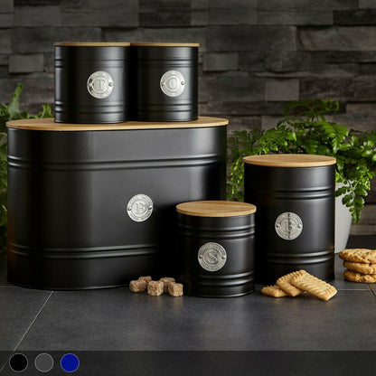 5-Piece Kitchen Canister Set, Elegant and Functional