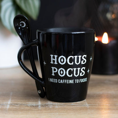 Hocus Pocus Mug and Spoon Set, Fun and Whimsical