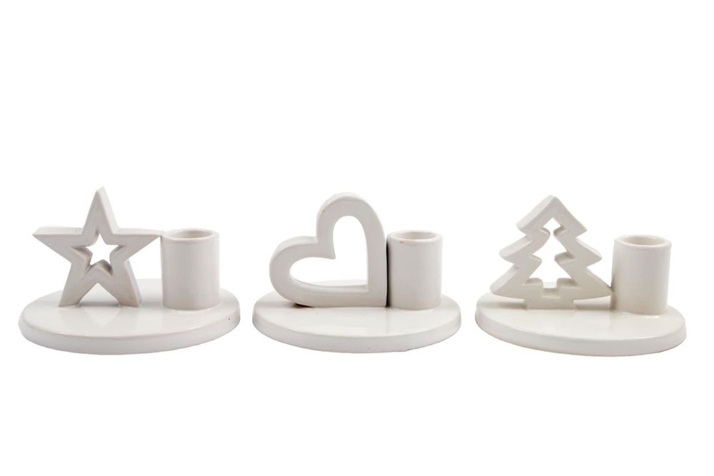 Set of 3 Dinner Candle Holders, Elegant and Sophisticated