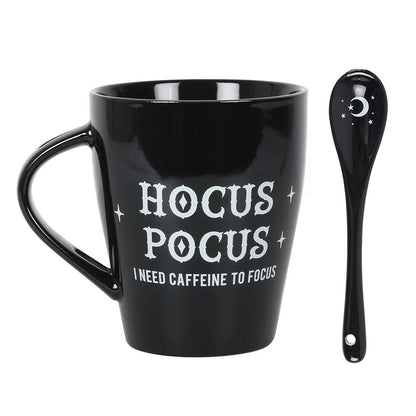 Hocus Pocus Mug and Spoon Set, Fun and Whimsical