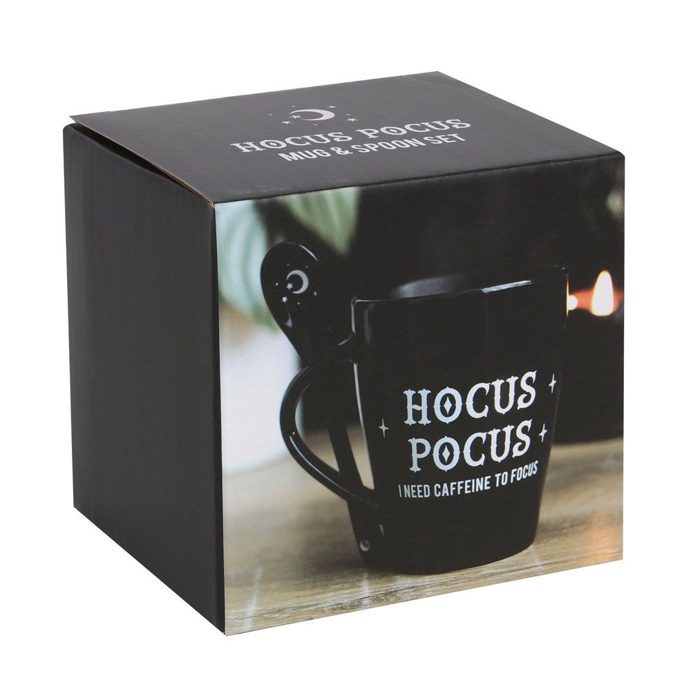 Hocus Pocus Mug and Spoon Set, Fun and Whimsical