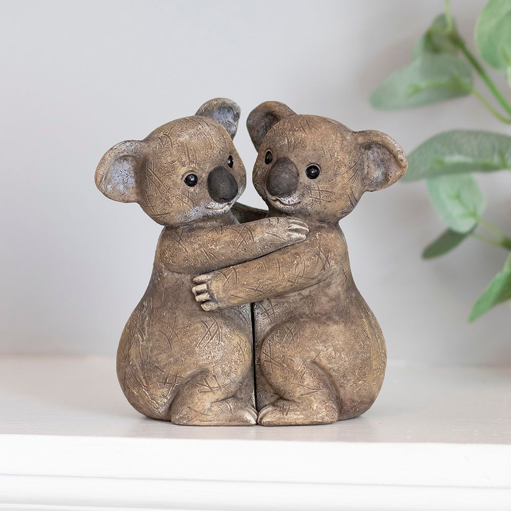 Do You Nose How Much I Love You Koala Couple Garden Ornament