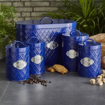 5-Piece Kitchen Canister Set, Elegant and Functional