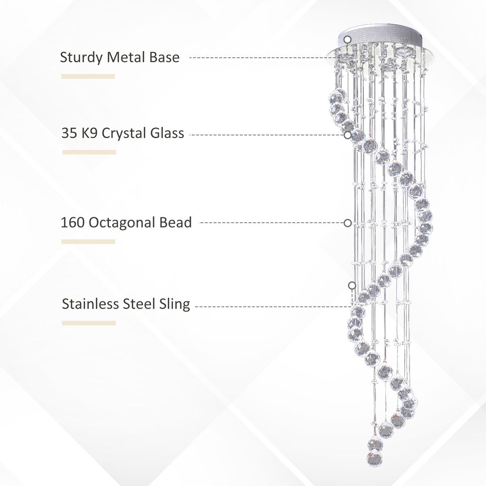 Crystal Chandelier 160 Octagons