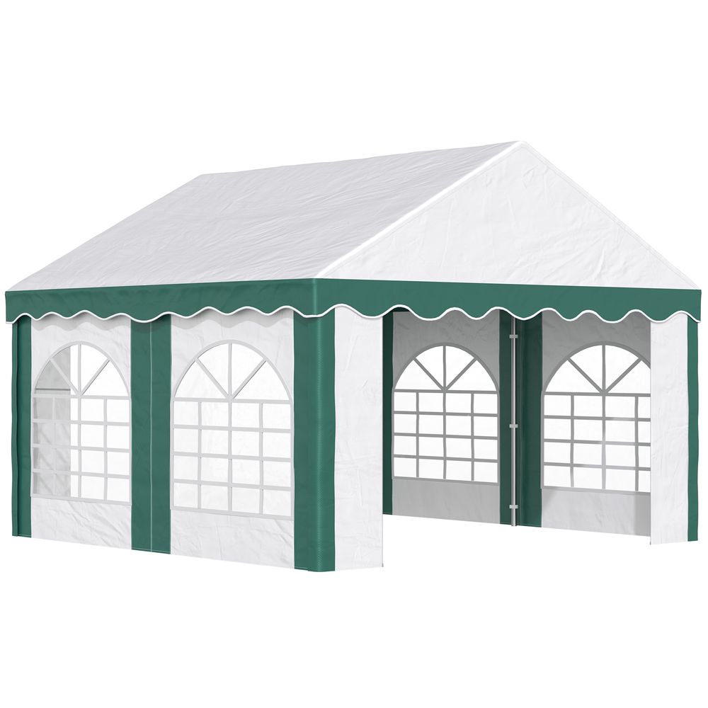 4x4m Marquee Gazebo – Party Tent with Double Doors for Weddings & Events