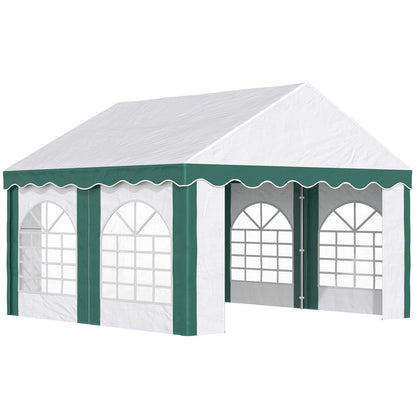 4x4m Marquee Gazebo – Party Tent with Double Doors for Weddings & Events