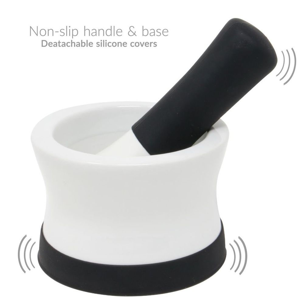 Ceramic Pestle and Mortar Set, Essential and Stylish