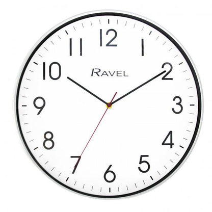 40cm White Dial White Wall Clock, Classic and Stylish