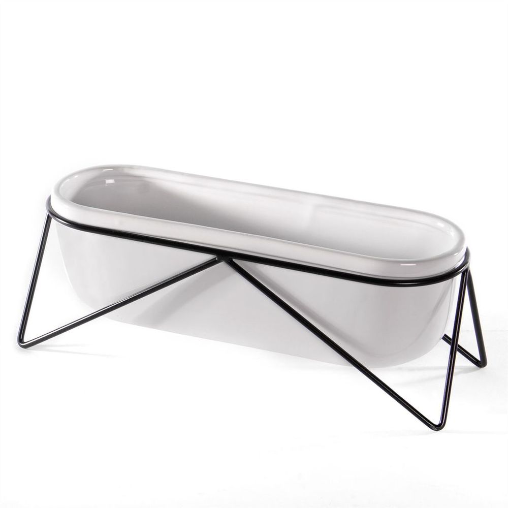 Oval Desktop Planter, Stylish and Compact