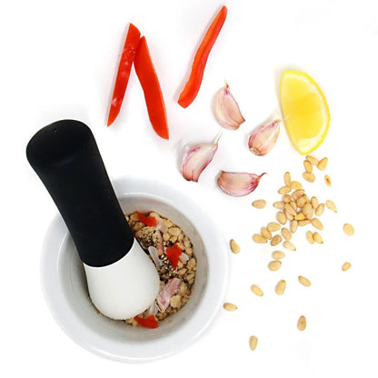 Ceramic Pestle and Mortar Set, Essential and Stylish