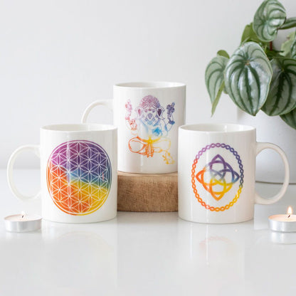 The Watercolour Knot Mug, Artistic and Unique