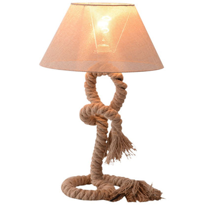 Table Lamp Indispensable Nautical Twisted Rope E27 Base Bedside Light