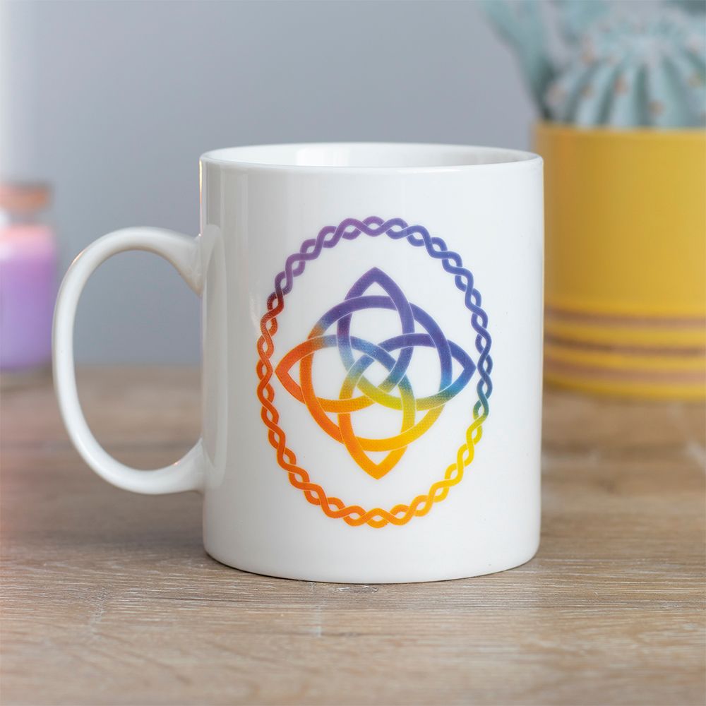 The Watercolour Knot Mug, Artistic and Unique