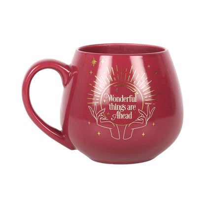 Pink Fortune Teller Mug with Colour Changing Feature, Magical Gift