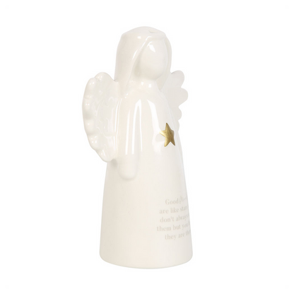 Good Friends Sentiment Angel Ornament, Heartwarming Décor