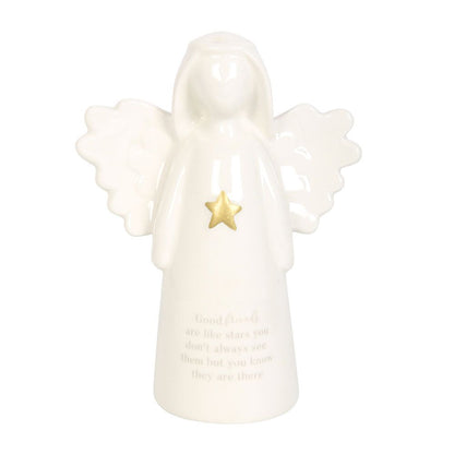 Good Friends Sentiment Angel Ornament, Heartwarming Décor