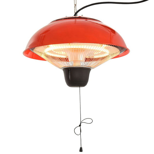 Patio Heater 1500W Electric Aluminium Ceiling Hanging Garden Light Lamp