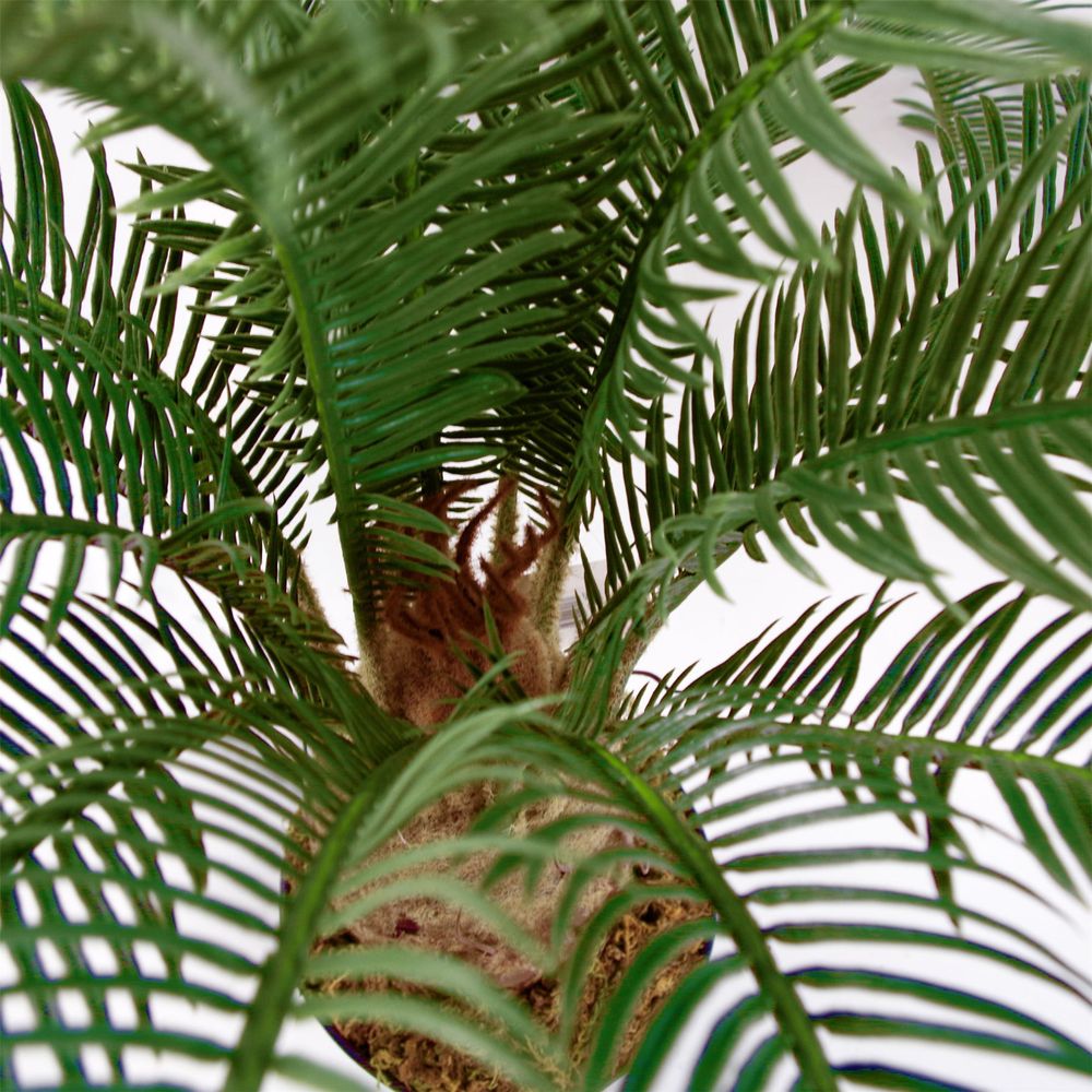 60cm Cycas Palm Plant, Artificial Tropical Tree, Lush Décor