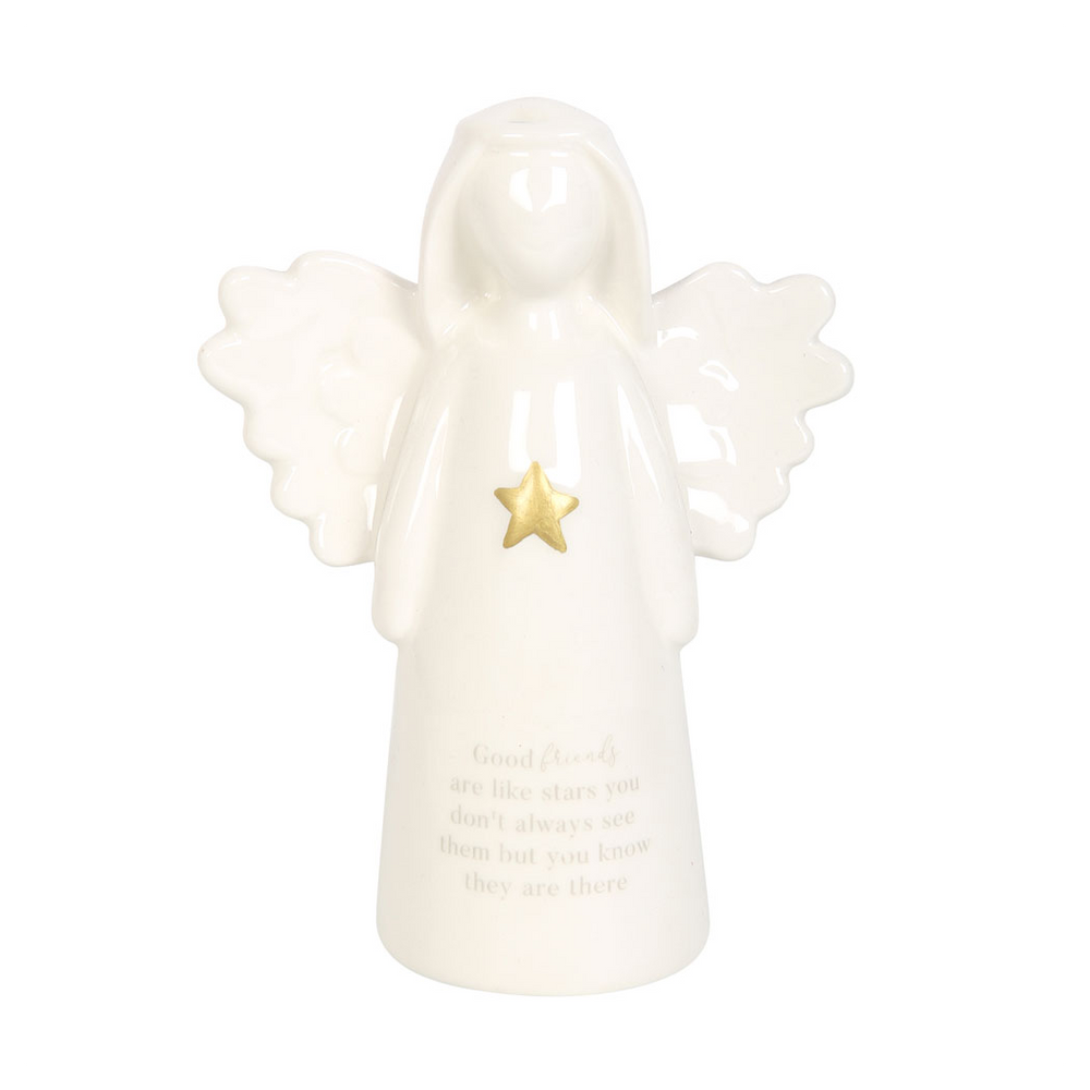 Good Friends Sentiment Angel Ornament, Heartwarming Décor