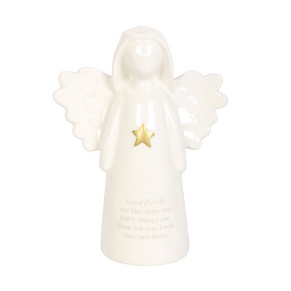 Good Friends Sentiment Angel Ornament, Heartwarming Décor