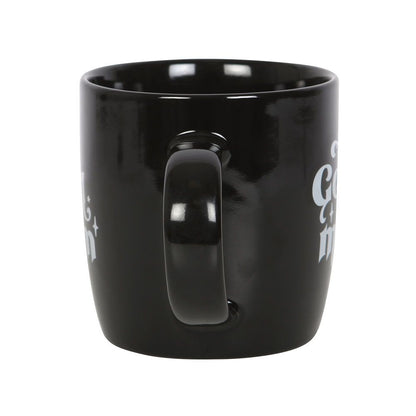 Goth Mum Black Ceramic Mug, Bold and Unique