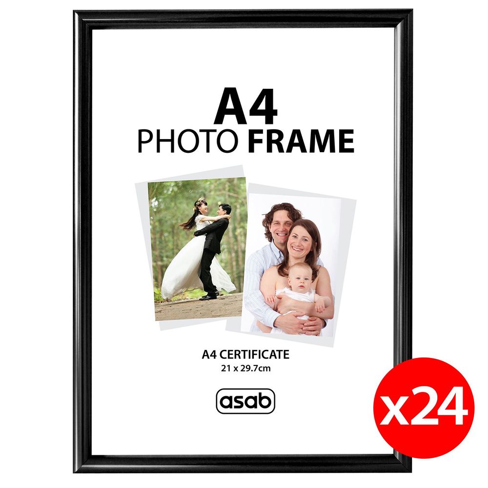 24XA4 Photo Frame | BLACK