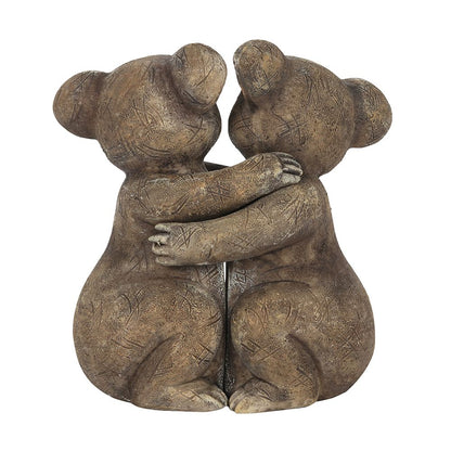 Do You Nose How Much I Love You Koala Couple Garden Ornament