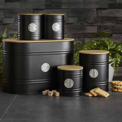 5-Piece Kitchen Canister Set, Elegant and Functional