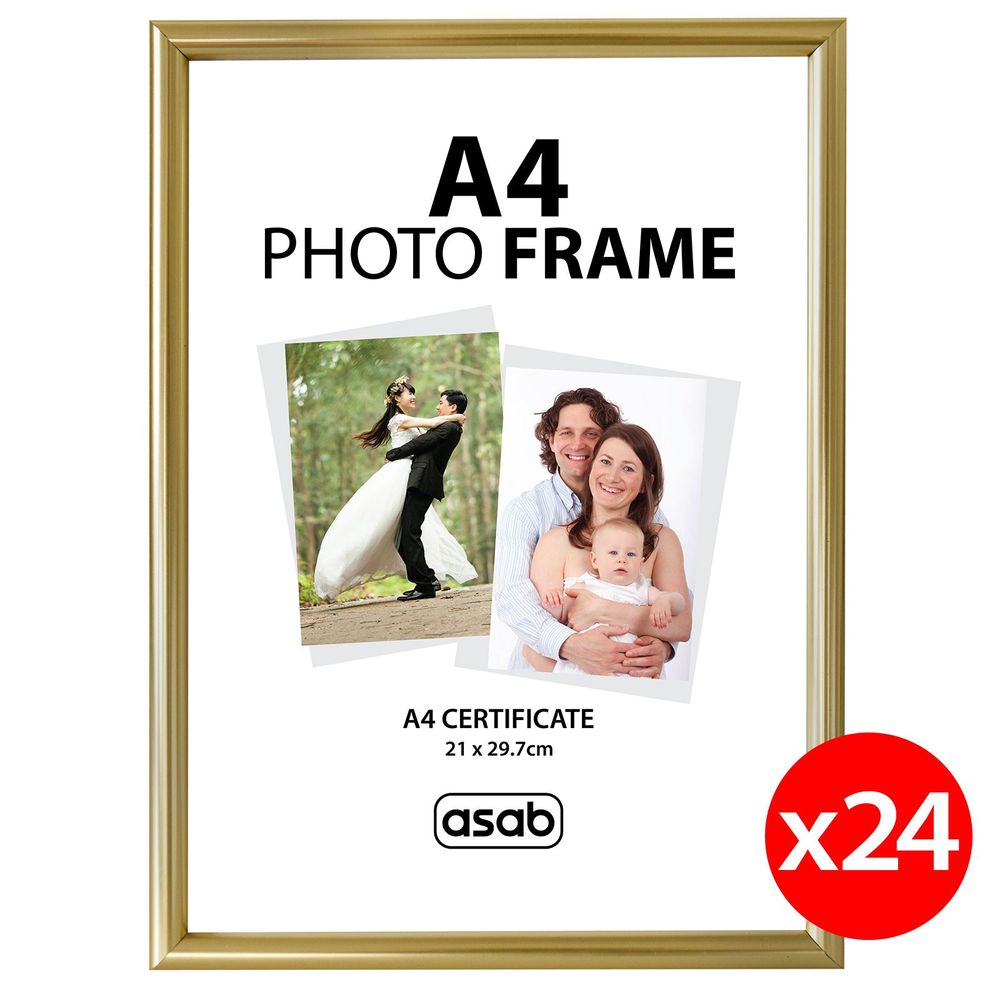 24XA4 Photo Frame GOLD