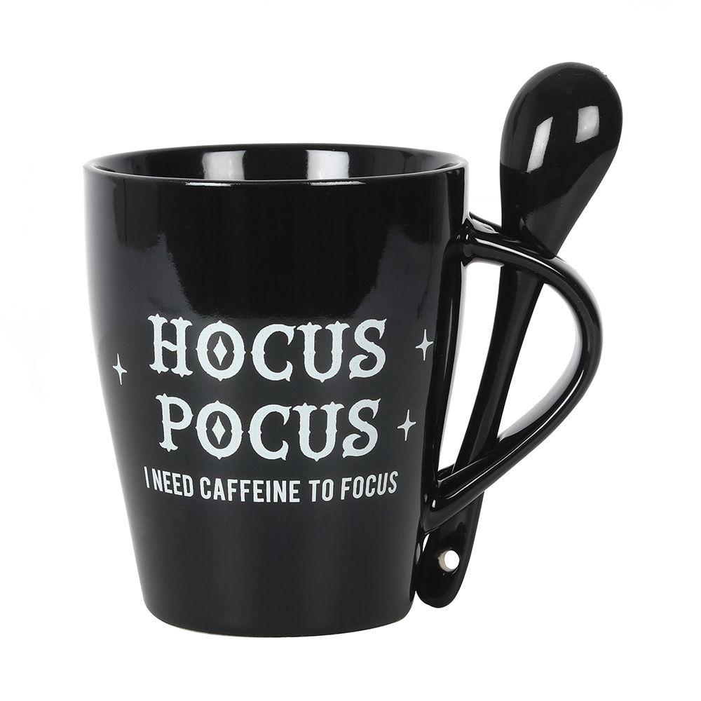 Hocus Pocus Mug and Spoon Set, Fun and Whimsical