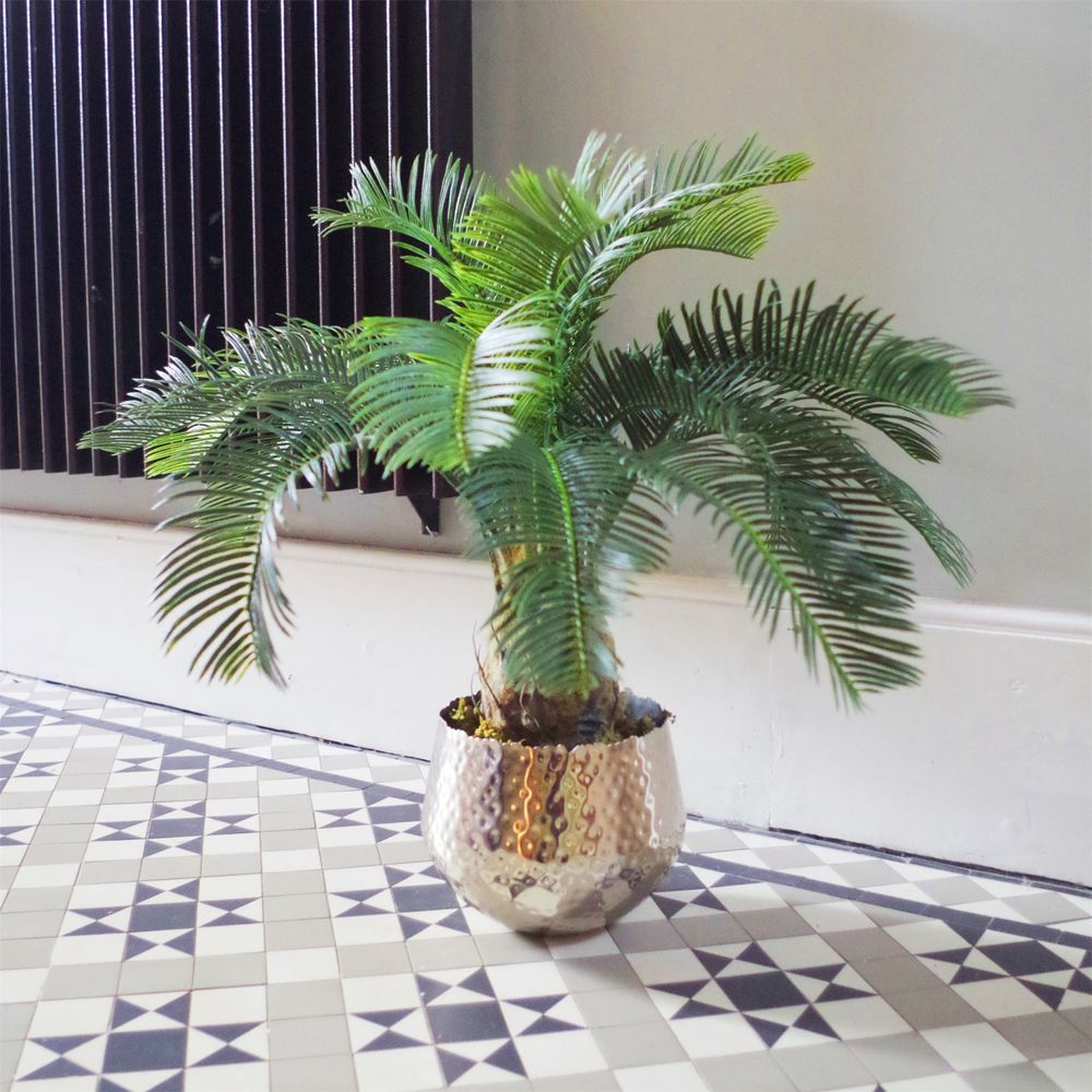 60cm Cycas Palm Plant, Artificial Tropical Tree, Lush Décor